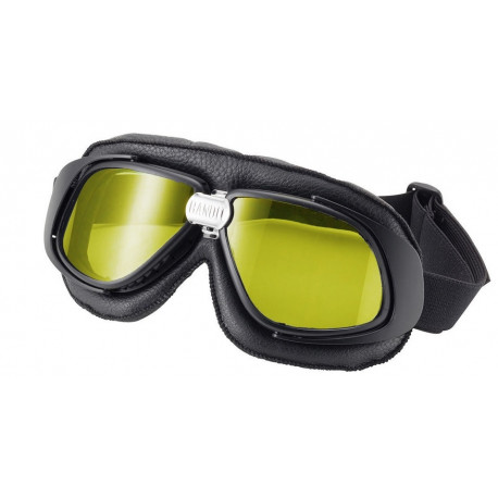 Bandit MC-glasögon svarta med gult glas