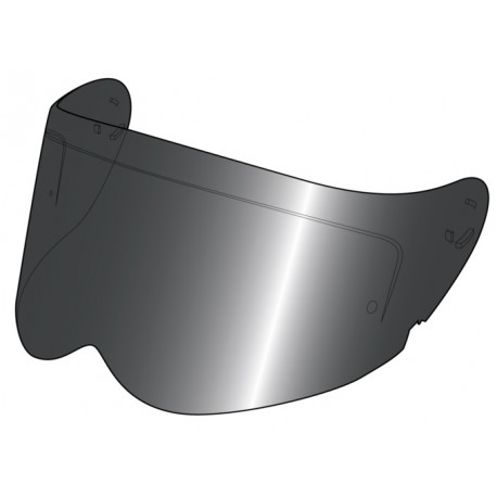 Visir Venom Spegel silver