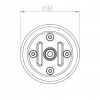 SP-Connect Anti vibration mudule svart