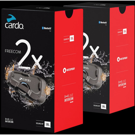 Cardo FREECOM 2X Duo - för 2 Personer