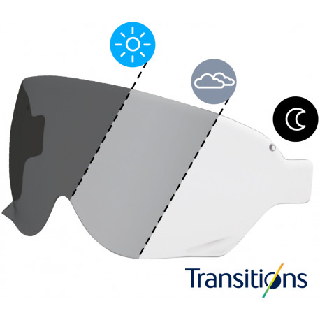 Visir Shoei CJ-3 fotokromatiskt