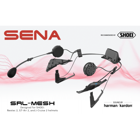 Intercom Sena SRL2 Mesh, Single - för 1 Person