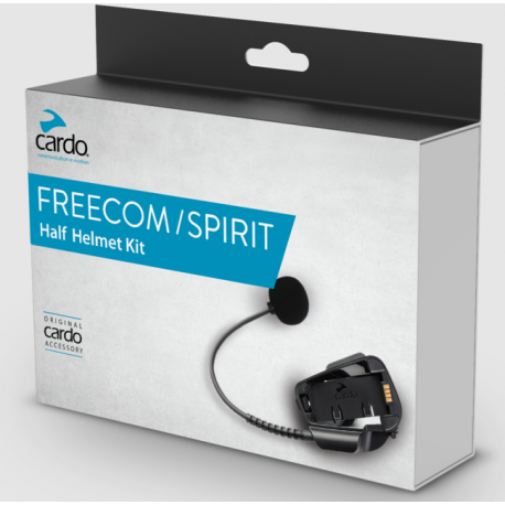 Cardo Freecom-X/Spirit Half Helmet Kit