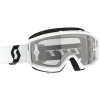 SCOTT Primal vit med klar lins