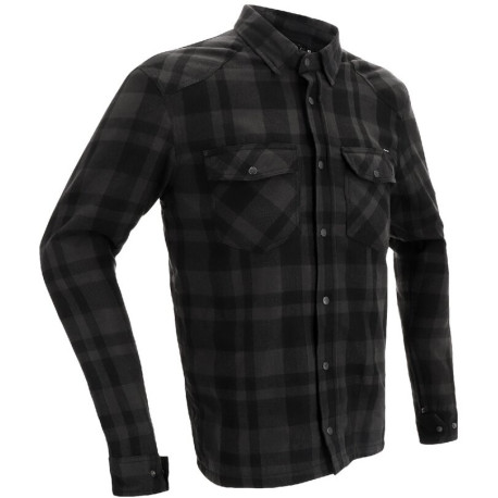 Richa Forest Shirt grå/svart stora storlekar herr