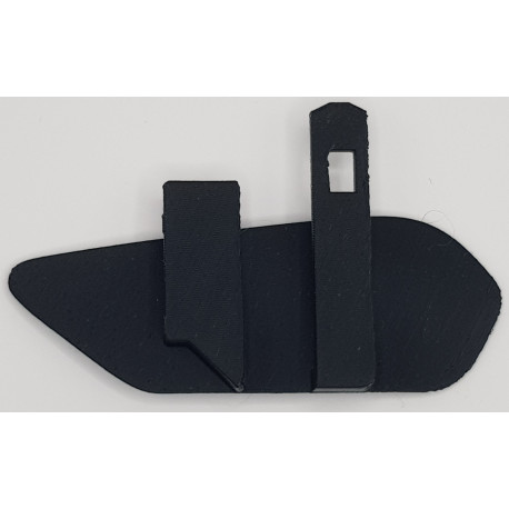 Kamoj-adapter X30 för Cardo Edge och Pro till Schuberth C5-hjälmar, svart