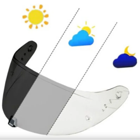 Scorpion visir EXO-1500 fotokromatiskt