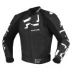 Richa Stradale skinnjacka herr - svart standard