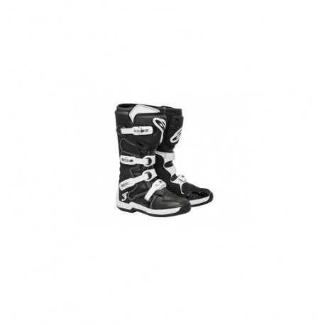 Alpinestars Tech 3 Cross stövel svartvit Alpinestars Tech 3 Cross stövel svartvit
