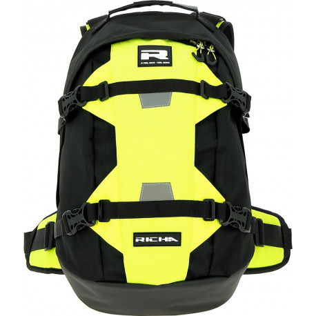 Richa Maveric ryggsäck, svart/gul 21 liter