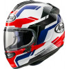 Arai Chaser-X Cliff vit/sv/röd/blå